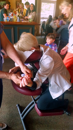 Chair Massage For People Of All Ages At The Country Club