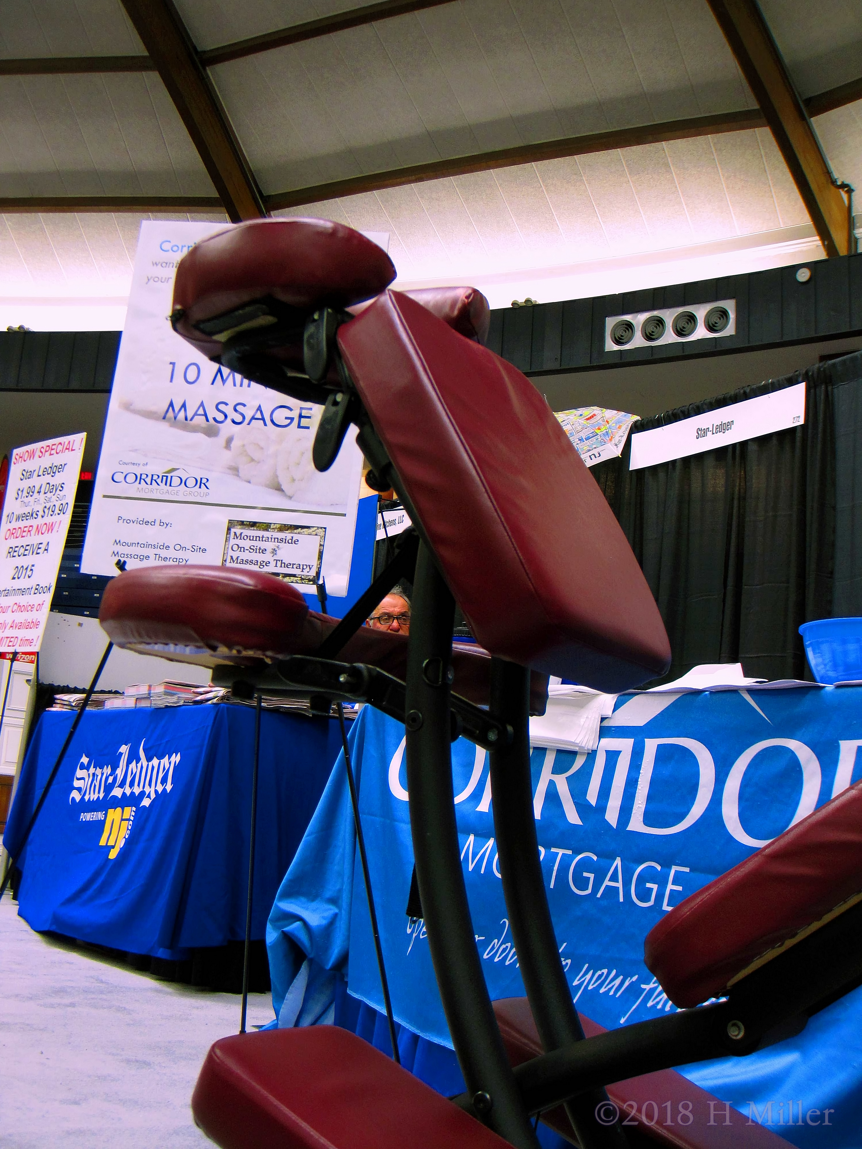 Chair Massage At The Home Show In Lincroft
